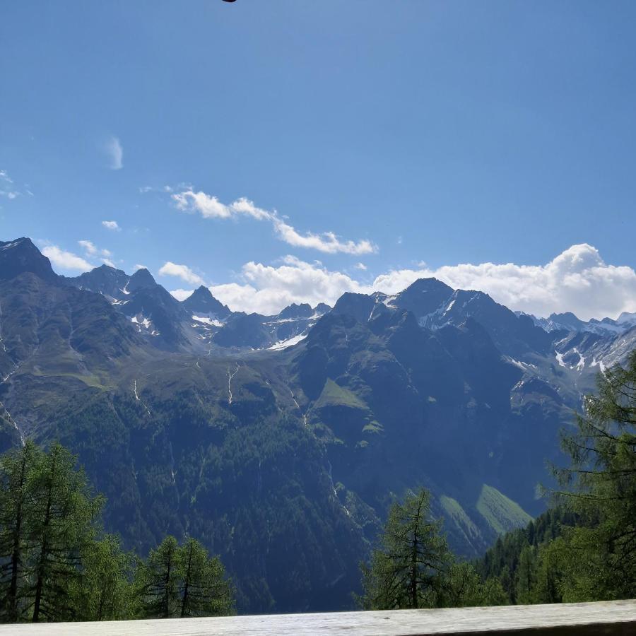 Haus Waldfriede Lägenhet Sankt Leonhard im Pitztal Exteriör bild