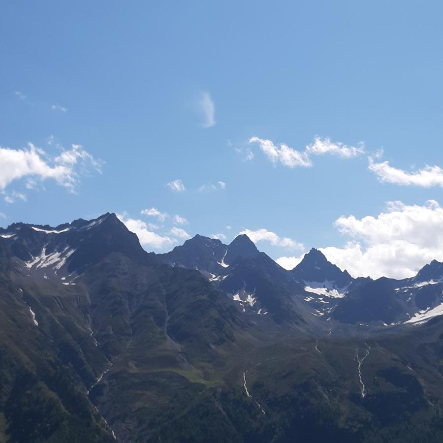 Haus Waldfriede Lägenhet Sankt Leonhard im Pitztal Exteriör bild