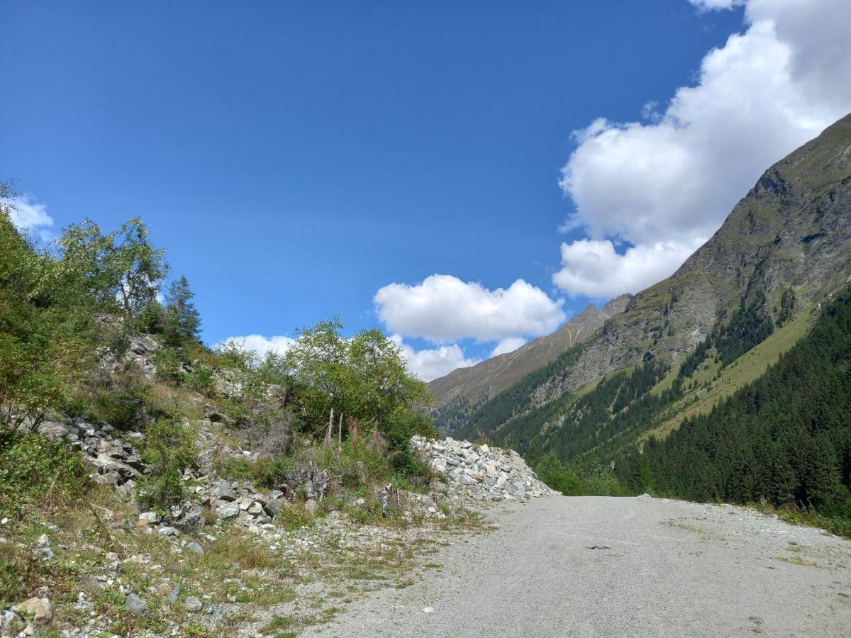 Haus Waldfriede Lägenhet Sankt Leonhard im Pitztal Exteriör bild